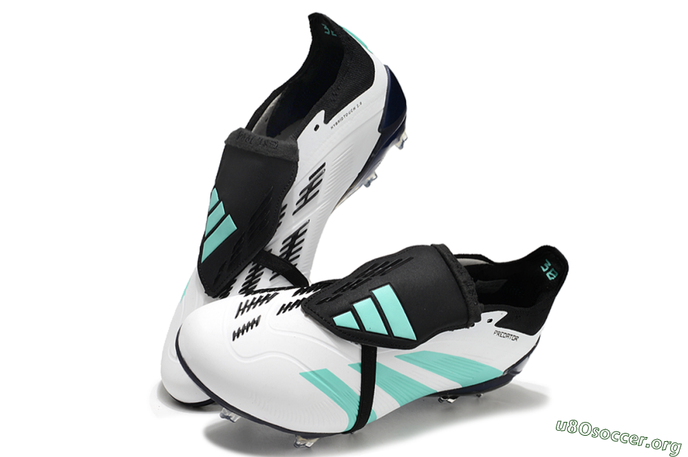 Adidas Predator Elite Foldover Tongue FG Football Boots - White/Jade/Black 0
