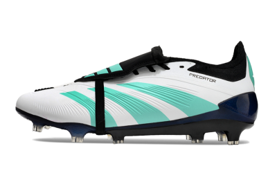 Adidas Predator Elite Foldover Tongue FG Football Boots - White/Jade/Black