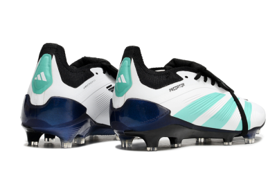 Adidas Predator Elite Foldover Tongue FG Football Boots - White/Jade/Black