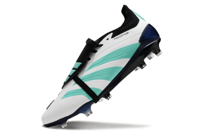Adidas Predator Elite Foldover Tongue FG Football Boots - White/Jade/Black