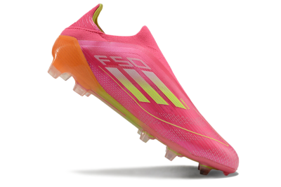 Adidas F50 Elite FG Football Boots - Pink/Yellow/Orange