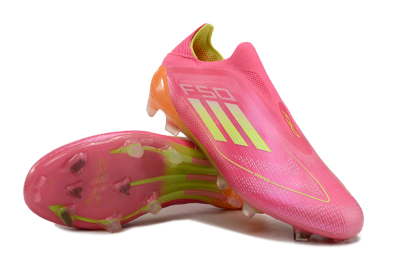 Adidas F50 Elite FG Football Boots - Pink/Yellow/Orange