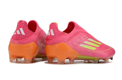 Adidas F50 Elite FG Football Boots - Pink/Yellow/Orange
