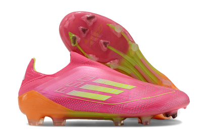 Adidas F50 Elite FG Football Boots - Pink/Yellow/Orange