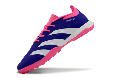 Adidas Predator 24 Elite TF Football Shoes - Blue/White/Pink