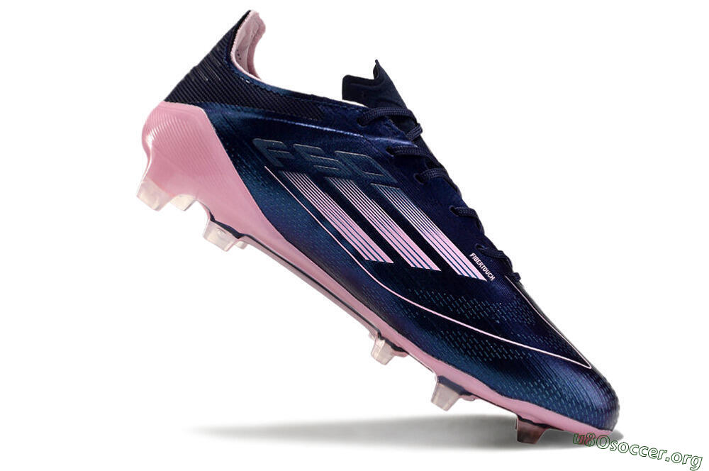Adidas F50 Elite FG Football Boots - Blue/Pink/Black 4