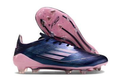 Adidas F50 Elite FG Football Boots - Blue/Pink/Black