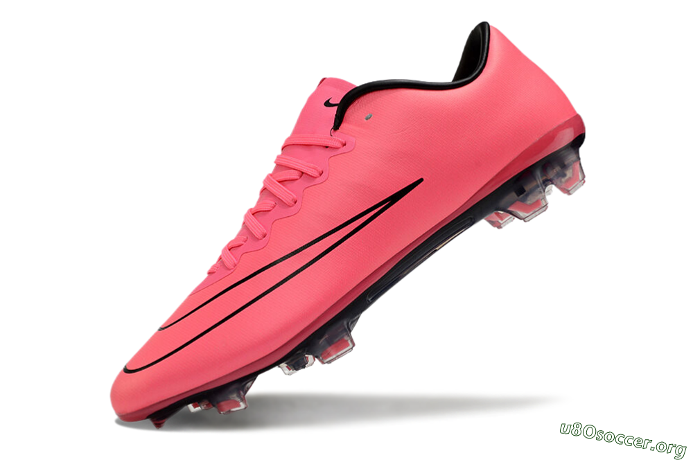 Nike Mercurial Vapor 10 FG Football Boots - Pink/Black 5