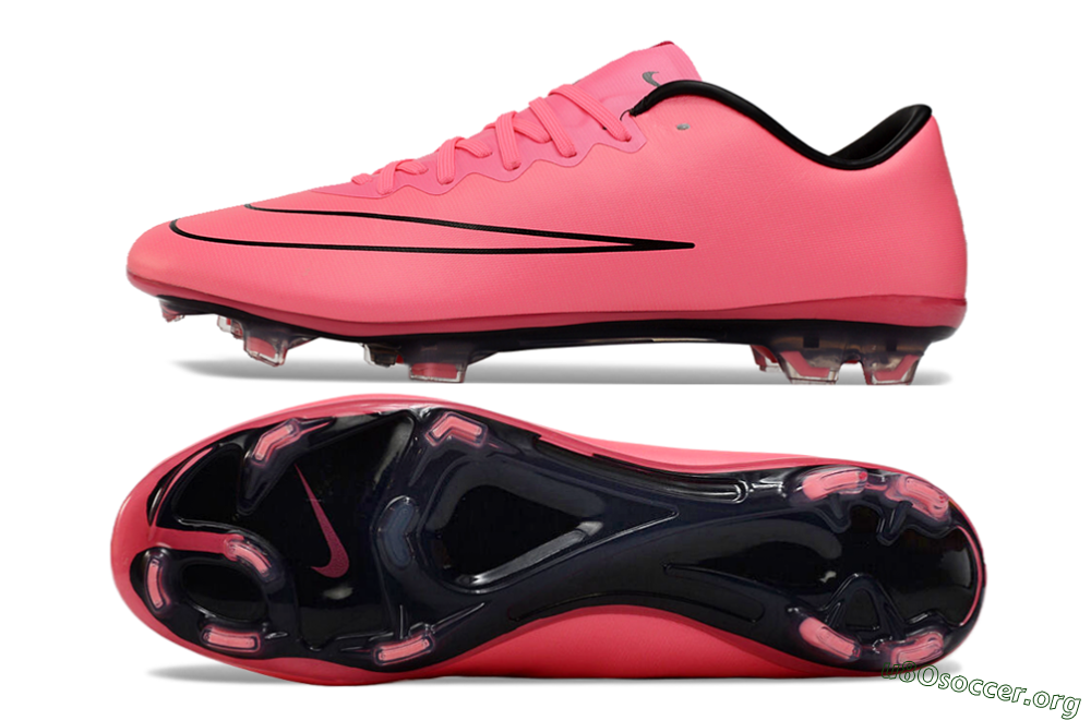 Nike Mercurial Vapor 10 FG Football Boots - Pink/Black 1