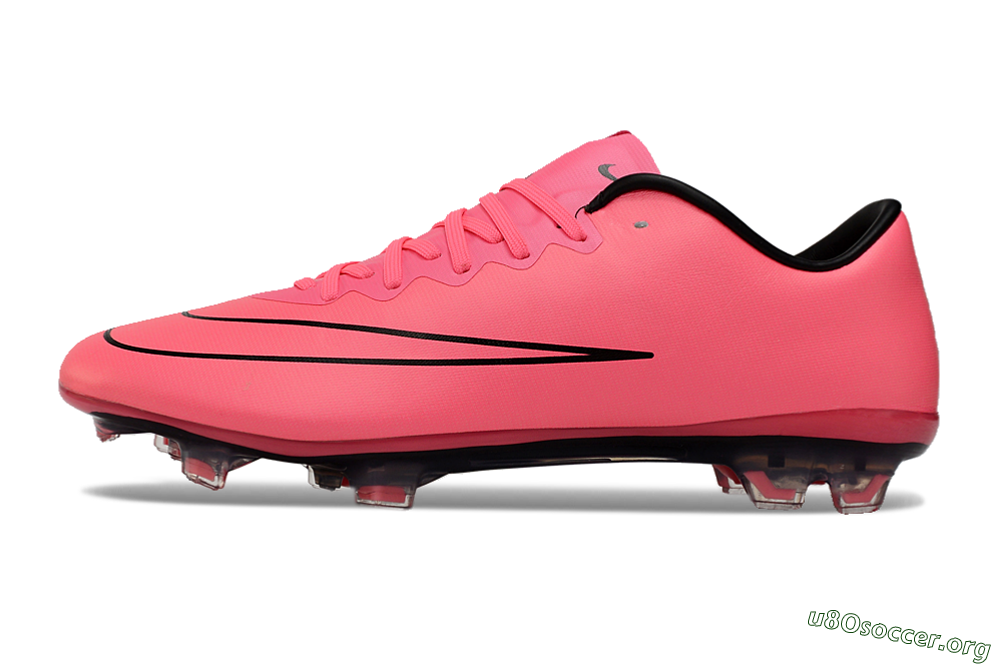 Nike Mercurial Vapor 10 FG Football Boots - Pink/Black 3