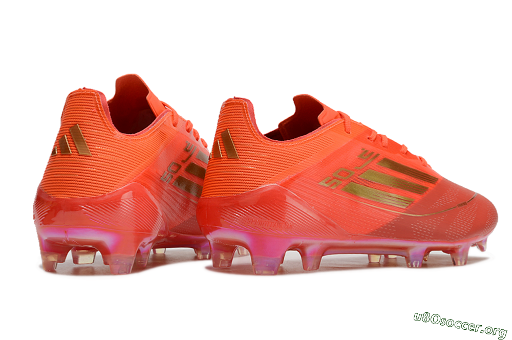 Adidas F50 Elite FG Football Boots - Red/Gold 6