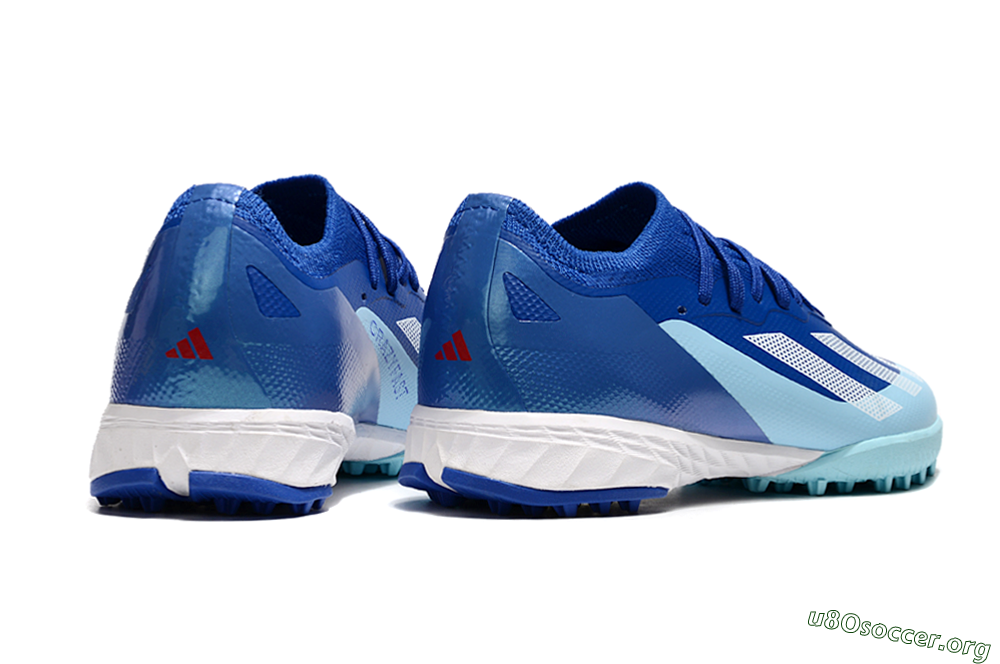 Adidas X Speedportal.1 TF Football Shoes - Blue/White/Jade 6