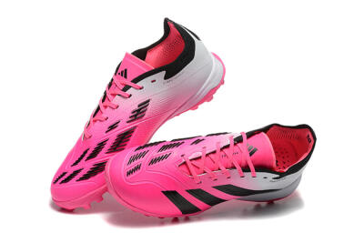 Adidas Predator 24 Elite TF Football Shoes - Pink/Black/White