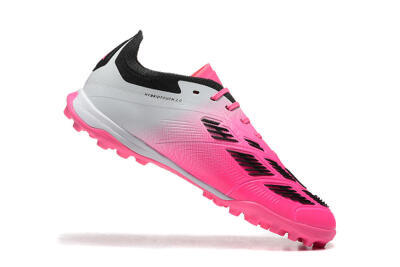 Adidas Predator 24 Elite TF Football Shoes - Pink/Black/White