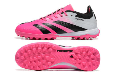 Adidas Predator 24 Elite TF Football Shoes - Pink/Black/White