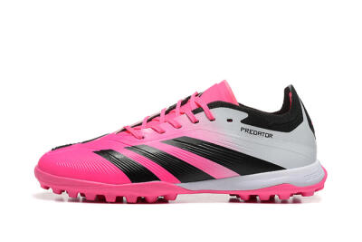 Adidas Predator 24 Elite TF Football Shoes - Pink/Black/White