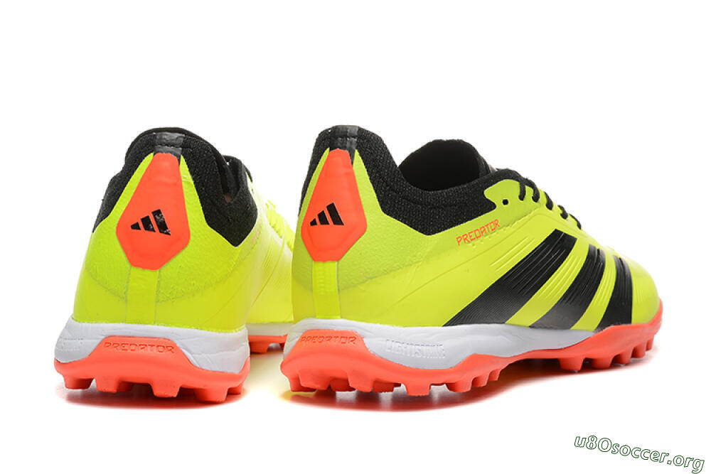 Adidas Predator 24 Elite TF Football Shoes - Yellow/Black/Red 6