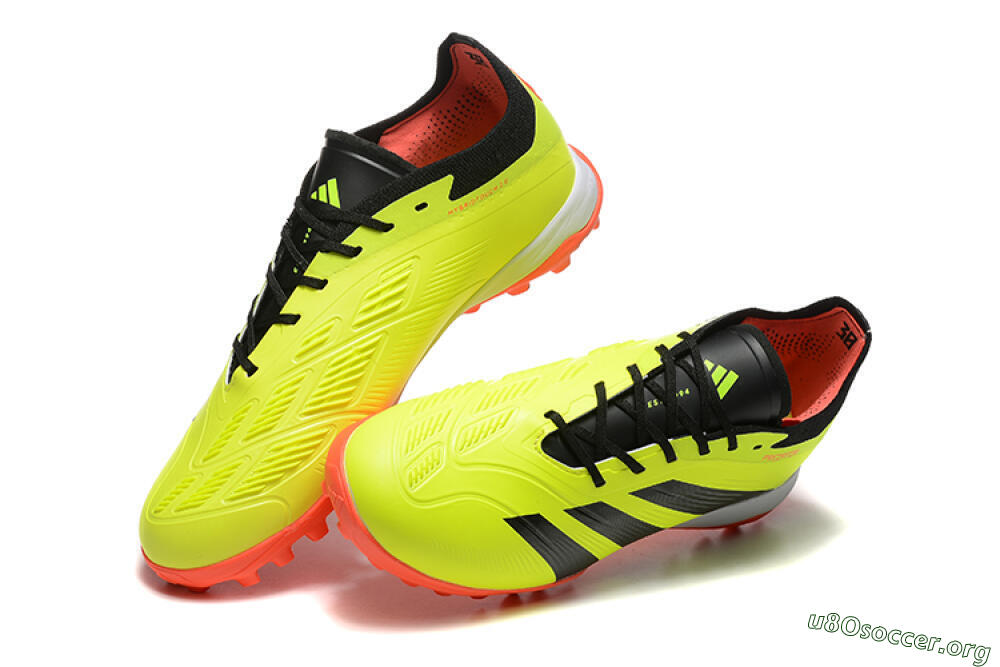 Adidas Predator 24 Elite TF Football Shoes - Yellow/Black/Red 0