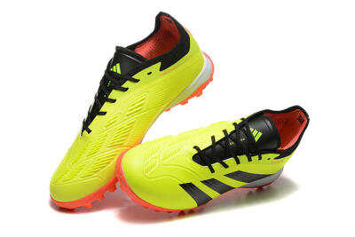 Adidas Predator 24 Elite TF Football Shoes - Yellow/Black/Red