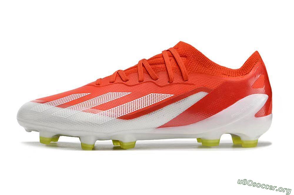 Adidas X Speedportal.1 FG Football Boots - Red/White/Yellow 3
