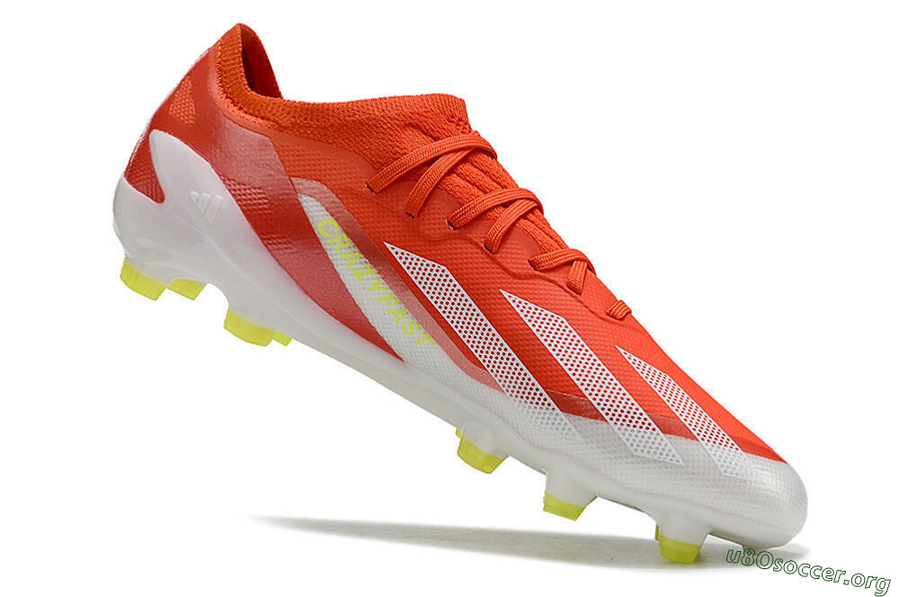 Adidas X Speedportal.1 FG Football Boots - Red/White/Yellow 4