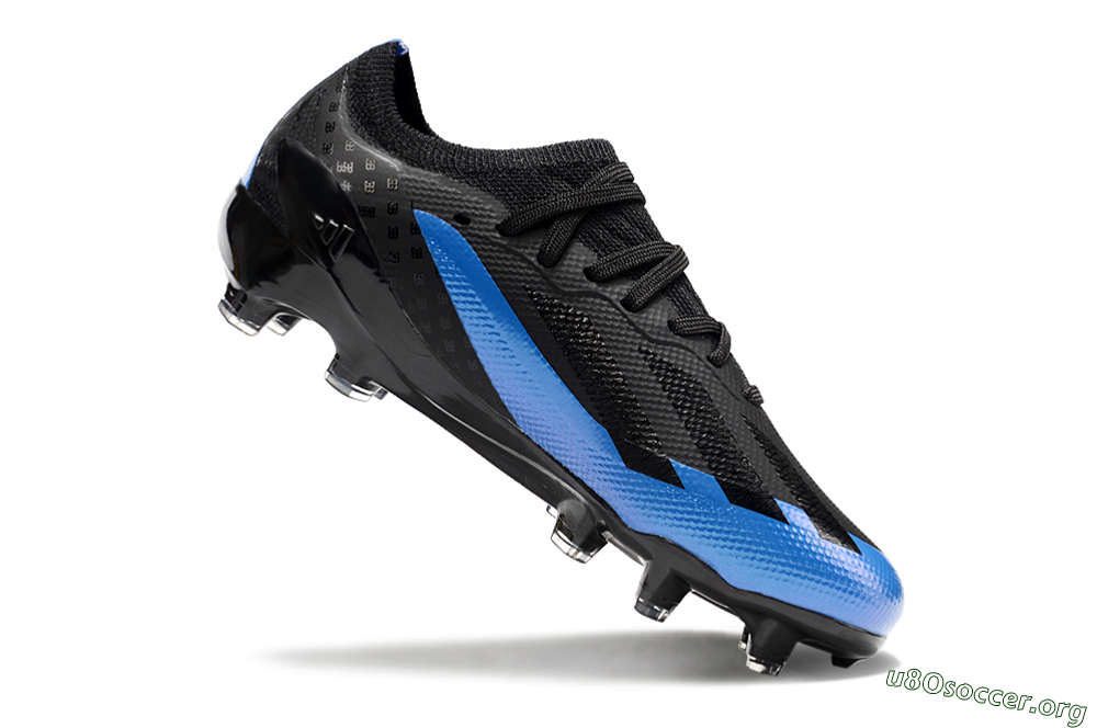 Adidas X Speedportal.1 FG Football Boots - Black/Blue 4