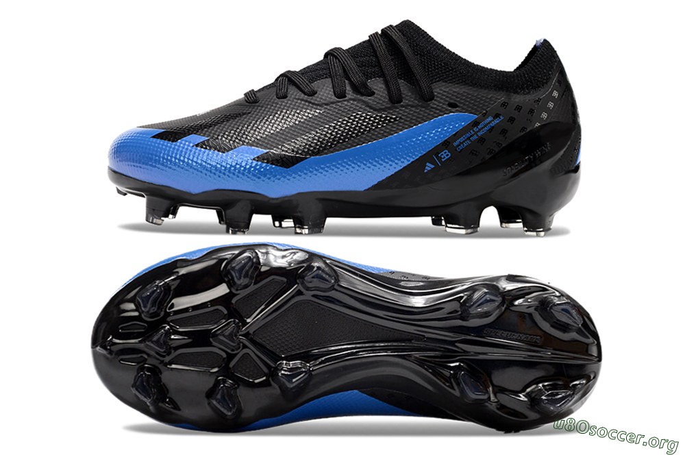 Adidas X Speedportal.1 FG Football Boots - Black/Blue 1