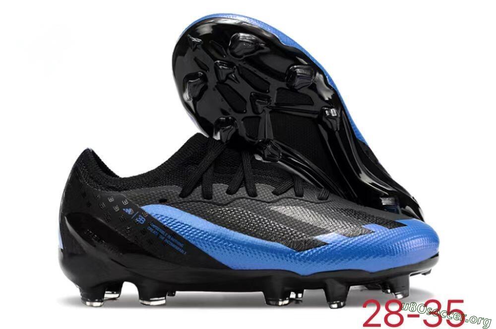Adidas X Speedportal.1 FG Football Boots - Black/Blue 2