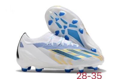 Adidas X Speedportal.1 FG Football Boots - White/Blue/Gold