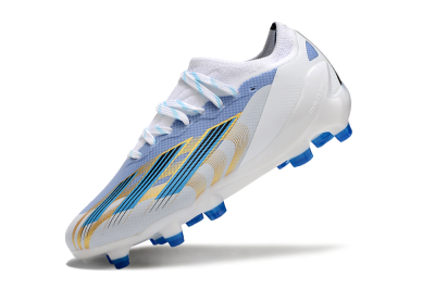 Adidas X Speedportal.1 FG Football Boots - White/Blue/Gold