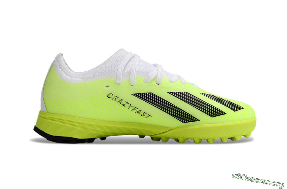 Adidas X Speedportal .1 TF Football Shoes - Yellow/Black/White 7