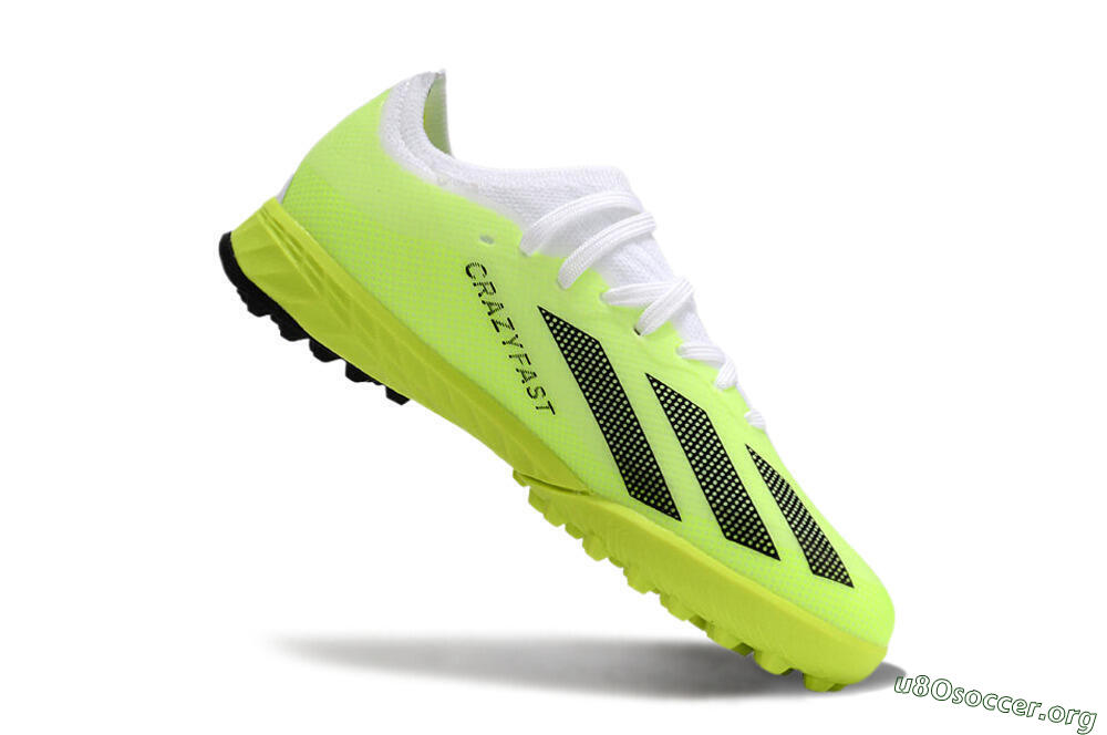 Adidas X Speedportal .1 TF Football Shoes - Yellow/Black/White 4