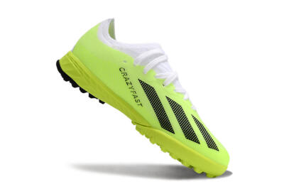 Adidas X Speedportal .1 TF Football Shoes - Yellow/Black/White