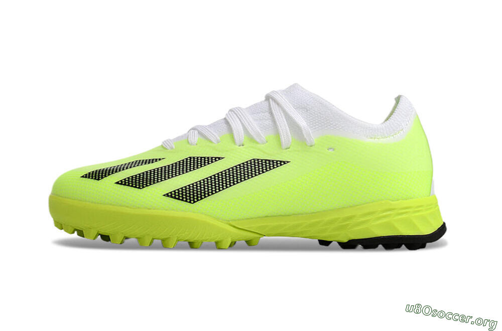 Adidas X Speedportal .1 TF Football Shoes - Yellow/Black/White 3