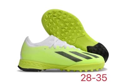 Adidas X Speedportal .1 TF Football Shoes - Yellow/Black/White