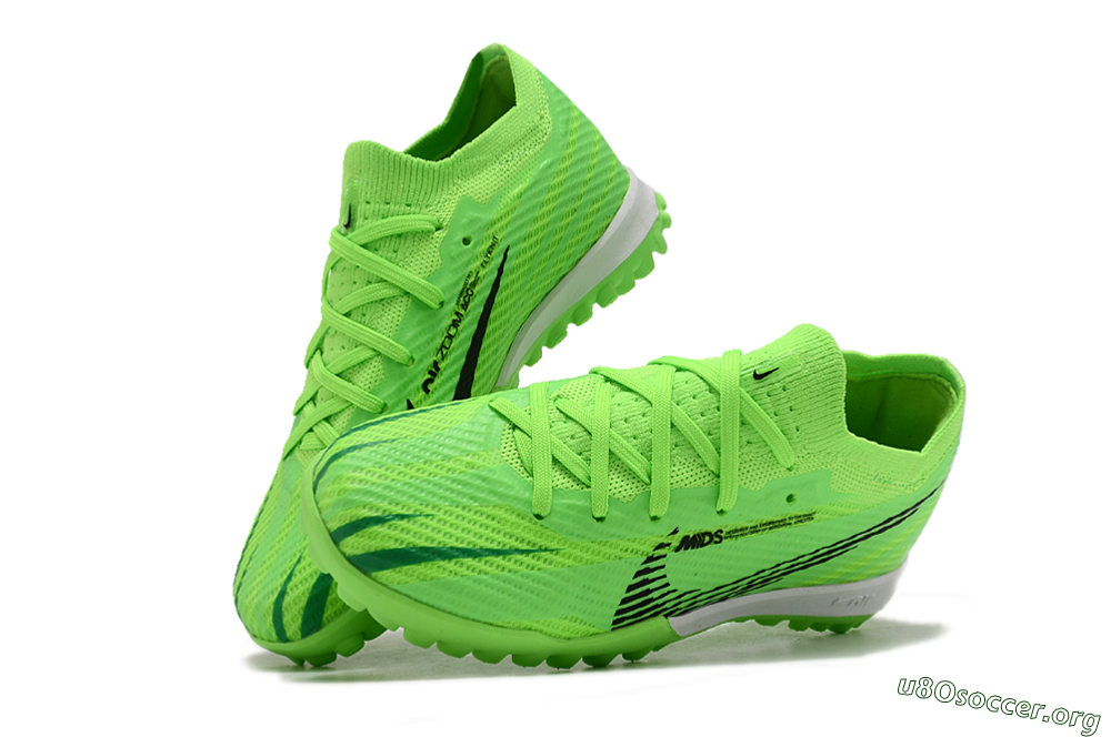 Nike Air Zoom Mercurial Vapor 15 Elite TF Football Shoes - Yellow/Black/White 0
