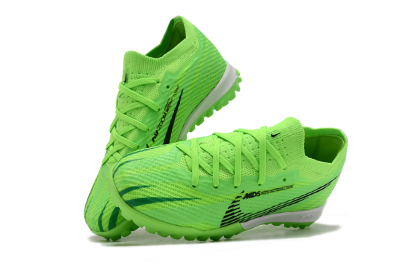 Nike Air Zoom Mercurial Vapor 15 Elite TF Football Shoes - Yellow/Black/White