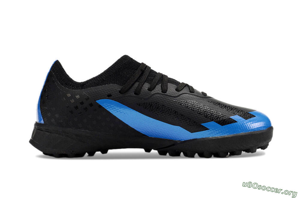 Adidas X Speedportal.1 TF Football Shoes - Black/Blue 6