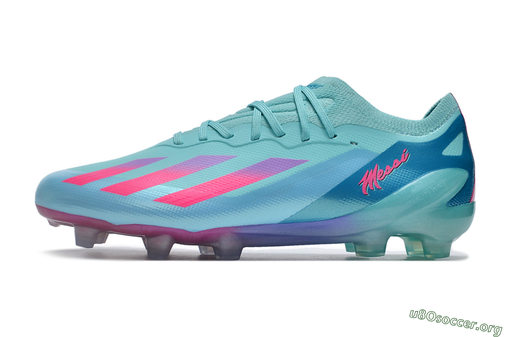 Adidas X Speedportal.1 FG Football Boots - Jade/Pink/Purple 3