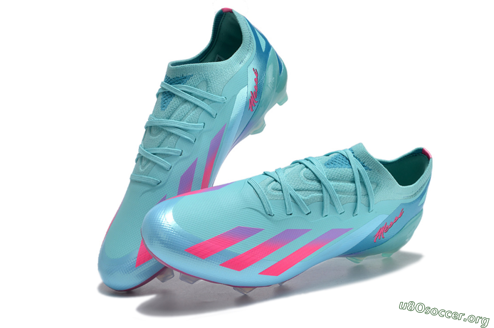 Adidas X Speedportal.1 FG Football Boots - Jade/Pink/Purple 0