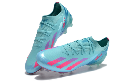 Adidas X Speedportal.1 FG Football Boots - Jade/Pink/Purple