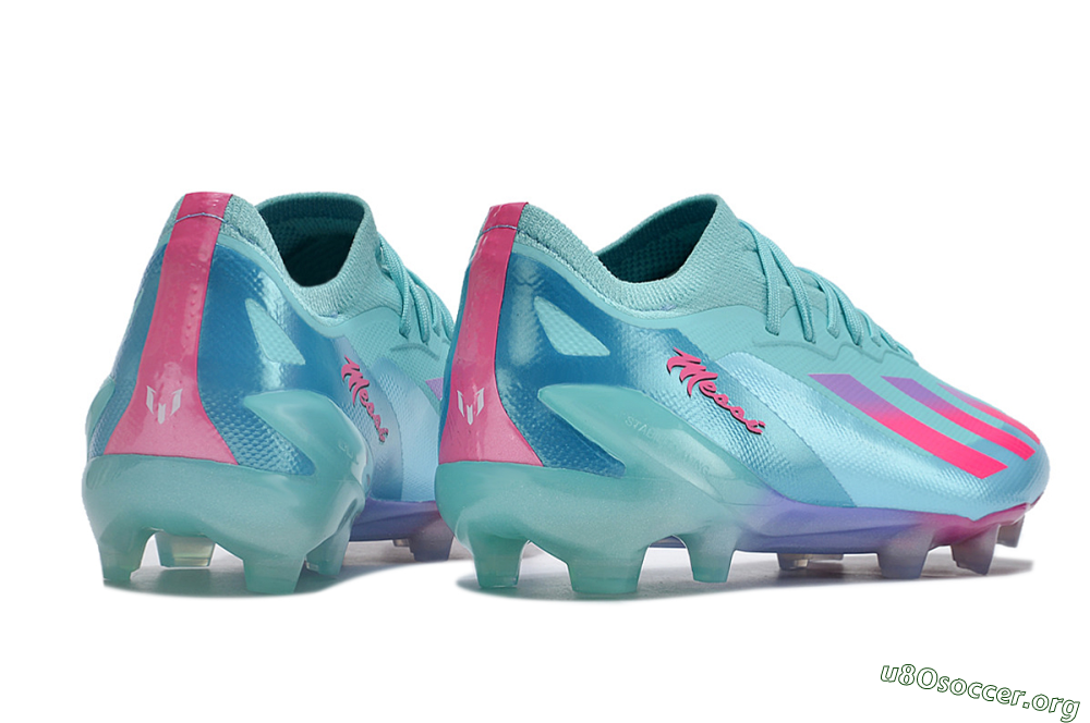 Adidas X Speedportal.1 FG Football Boots - Jade/Pink/Purple 7