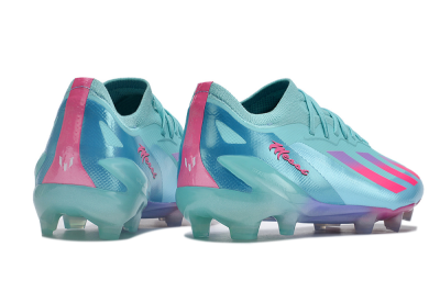 Adidas X Speedportal.1 FG Football Boots - Jade/Pink/Purple