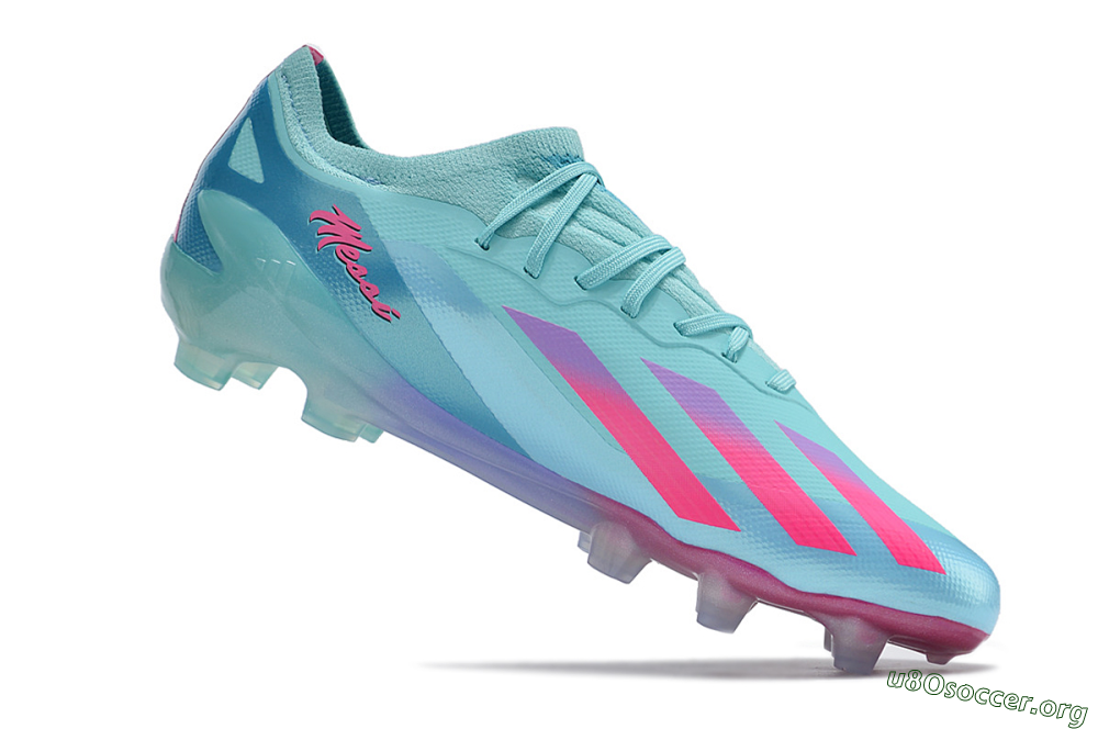 Adidas X Speedportal.1 FG Football Boots - Jade/Pink/Purple 4