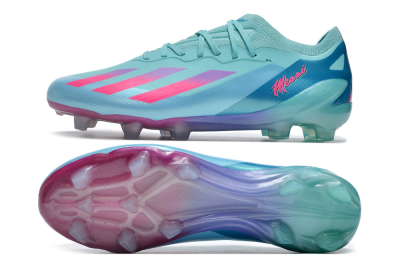 Adidas X Speedportal.1 FG Football Boots - Jade/Pink/Purple