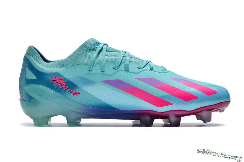Adidas X Speedportal.1 FG Football Boots - Jade/Pink/Purple 6