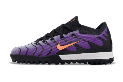 Nike Air Zoom Mercurial Vapor 15 Elite TF Football Shoes - Purple/Black/Orange