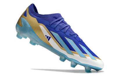 Adidas X Speedportal.1 FG Football Boots - Blue/Gold/White