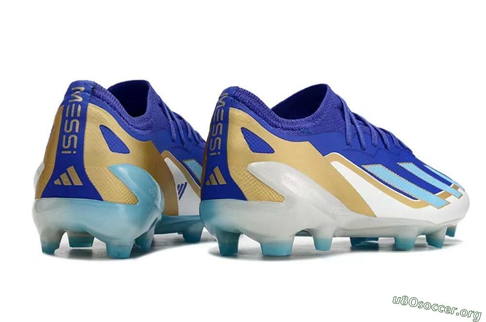 Adidas X Speedportal.1 FG Football Boots - Blue/Gold/White 7