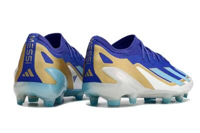 Adidas X Speedportal.1 FG Football Boots - Blue/Gold/White